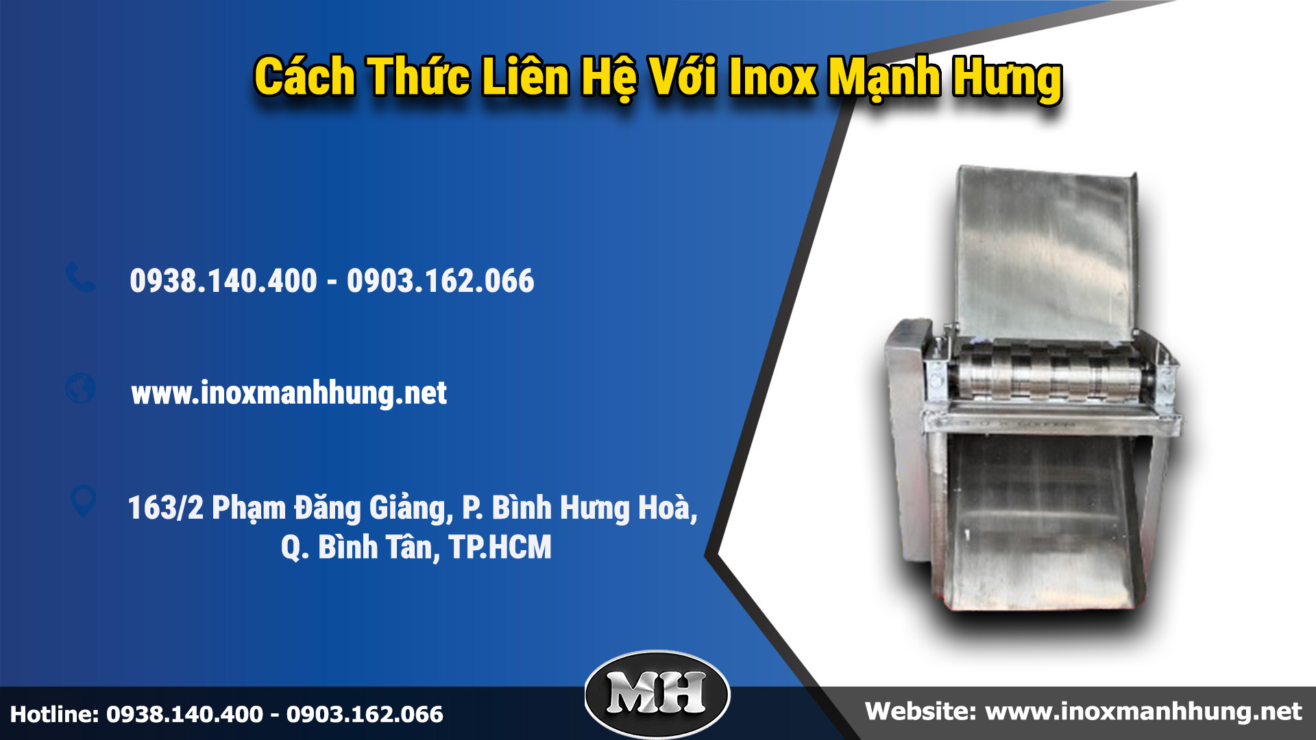 Phương thức liên hệ với Inox Mạnh Hưng để được báo giá chi tiết