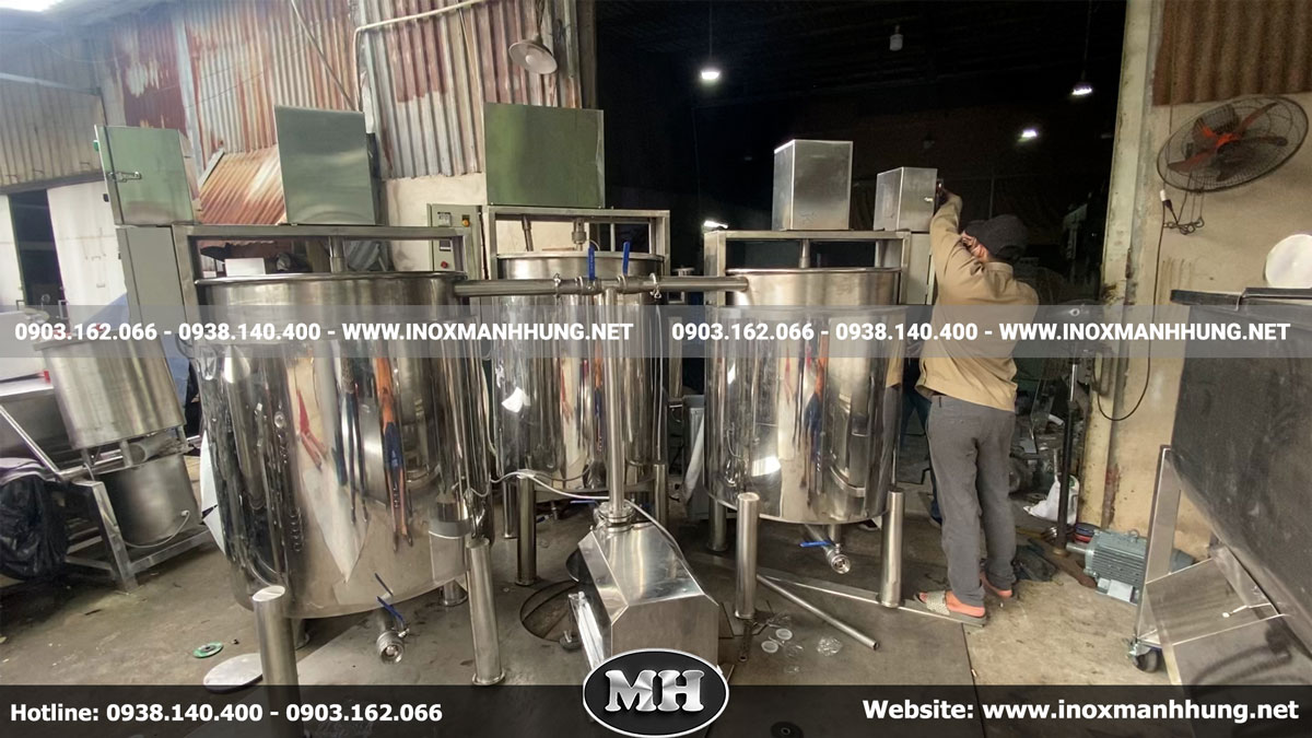 Các tính năng nổi bật của bồn khuấy tương ớt 500 lít Các tính năng nổi bật của bồn khuấy tương ớt 500 lít