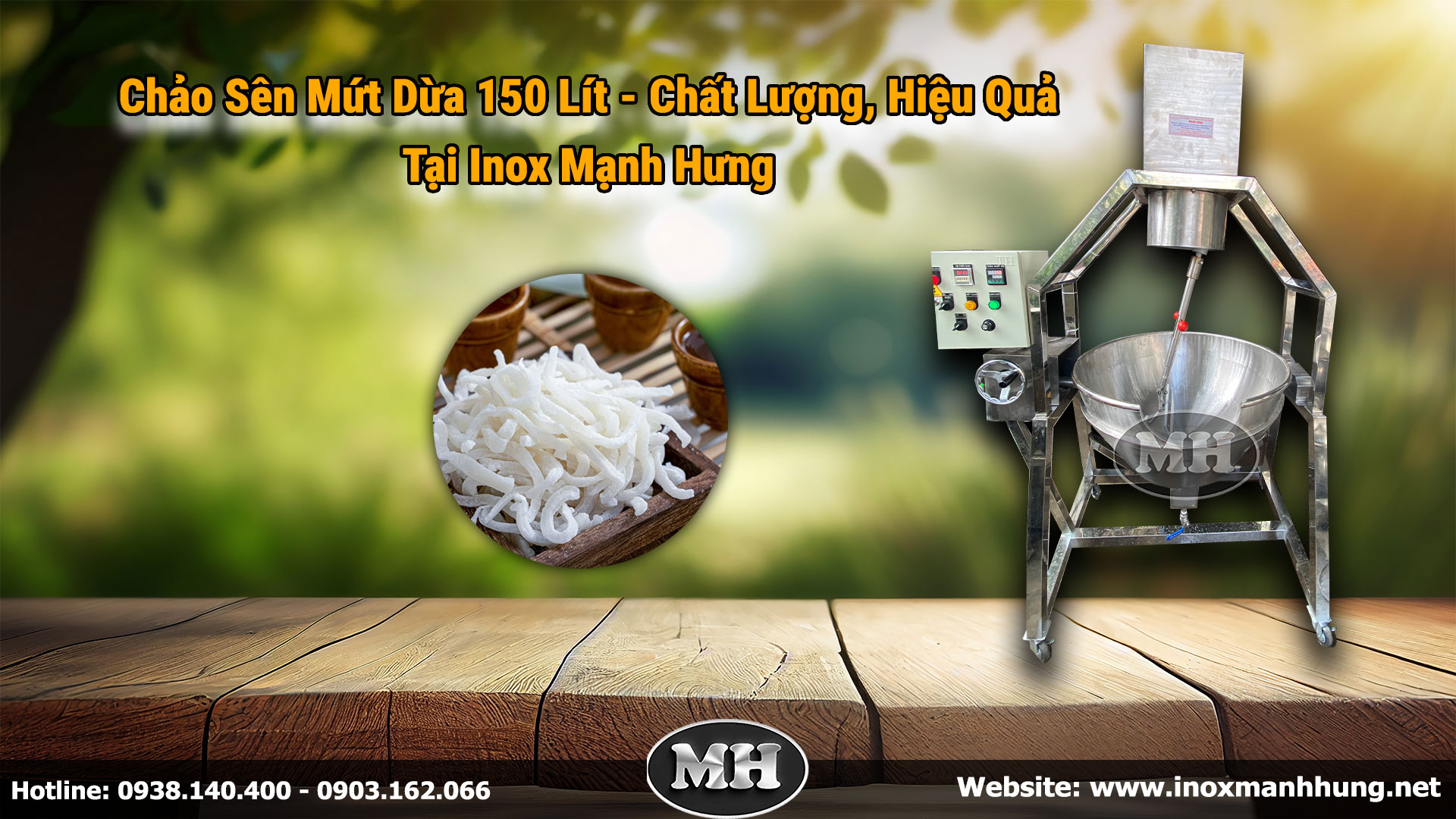 Chảo Sên Mứt Dừa 150 Lít - Chất Lượng, Hiệu Quả Tại Inox Mạnh Hưng Chảo Sên Mứt Dừa 150 Lít - Chất Lượng, Hiệu Quả Tại Inox Mạnh Hưng
