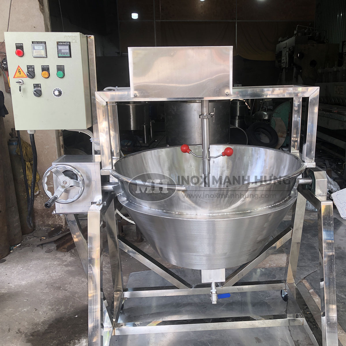 Chảo Sên Nhân 50 Lít Tại Inox Mạnh Hưng