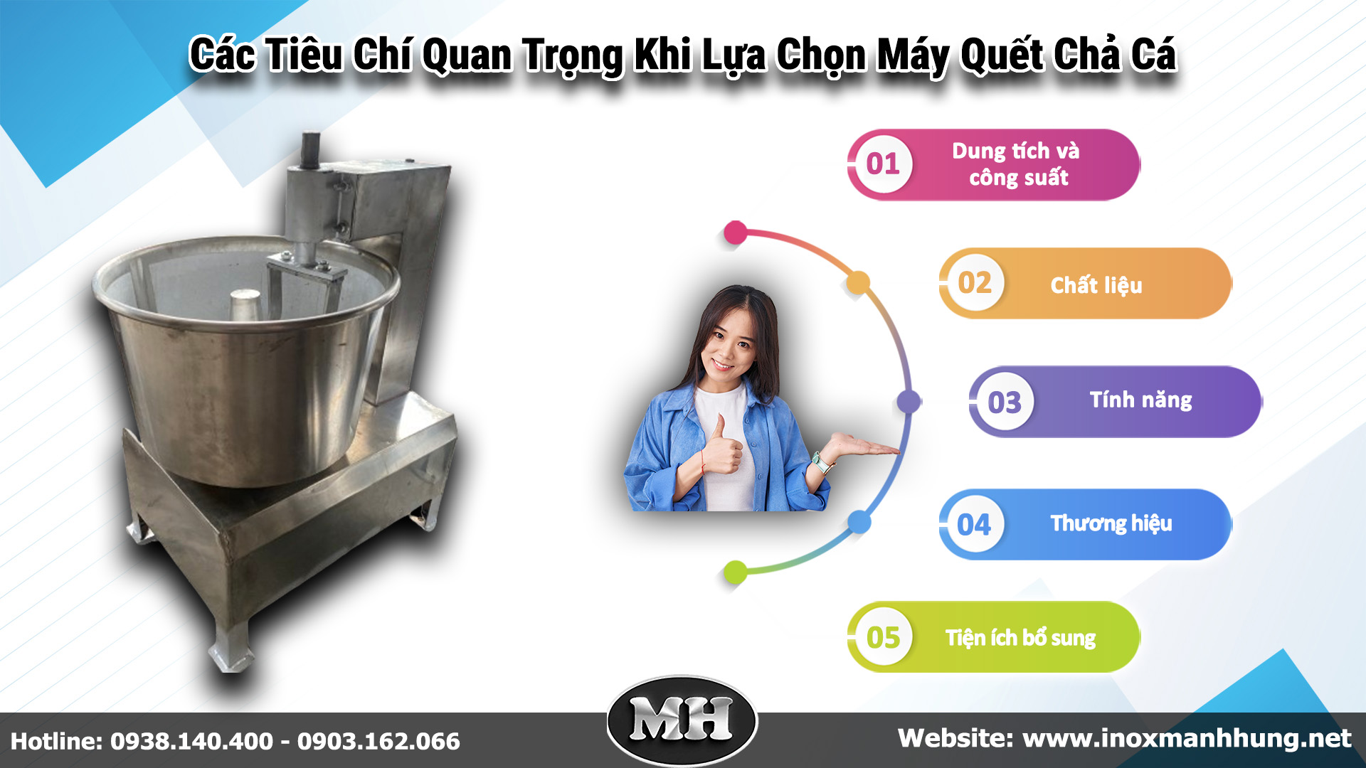 Hướng Dẫn Lựa Chọn Máy Quết Chả Cá Phù Hợp