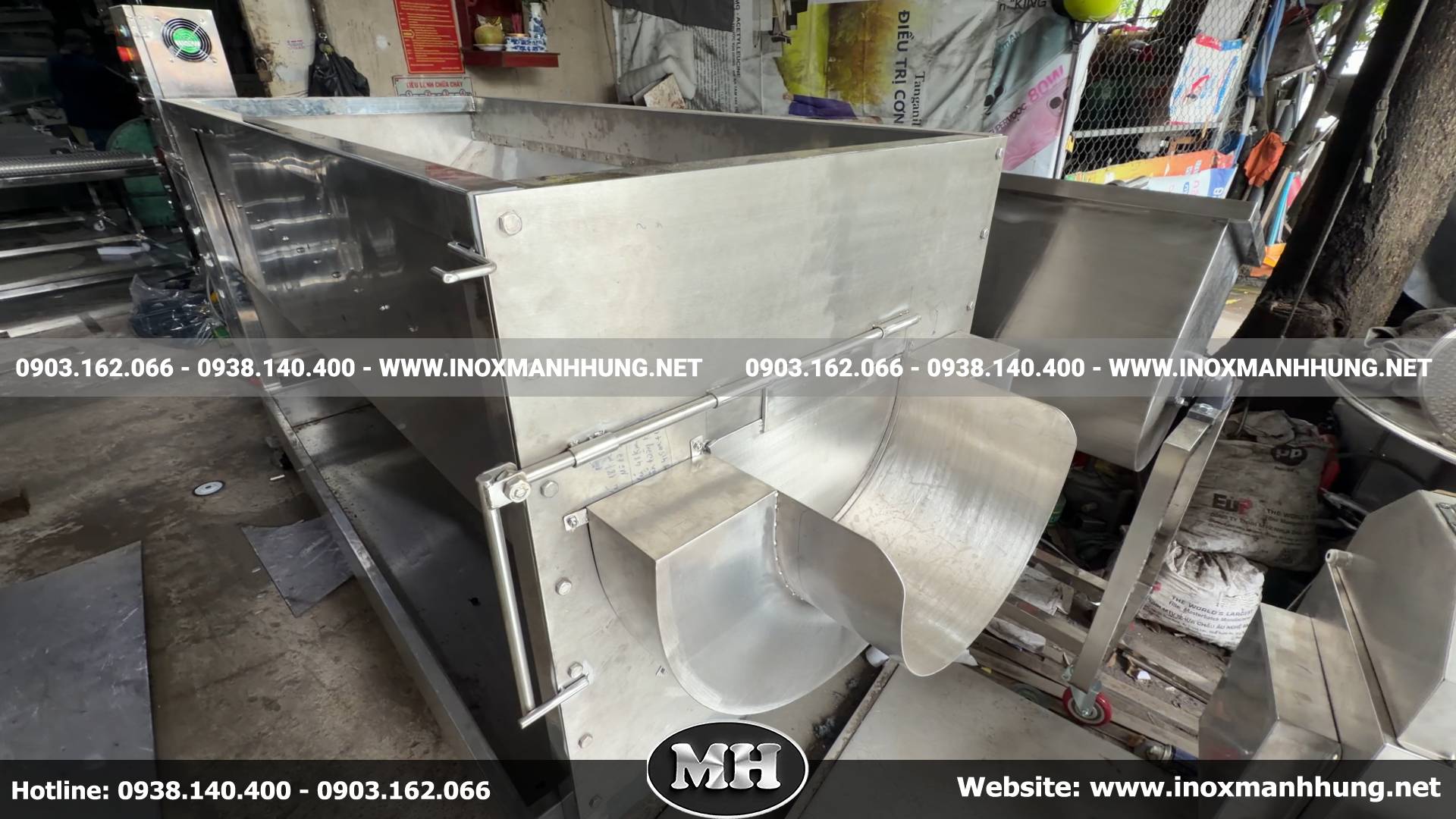 Hướng dẫn vận hành máy rửa và lột vỏ khoai mì an toàn, bền bỉ
