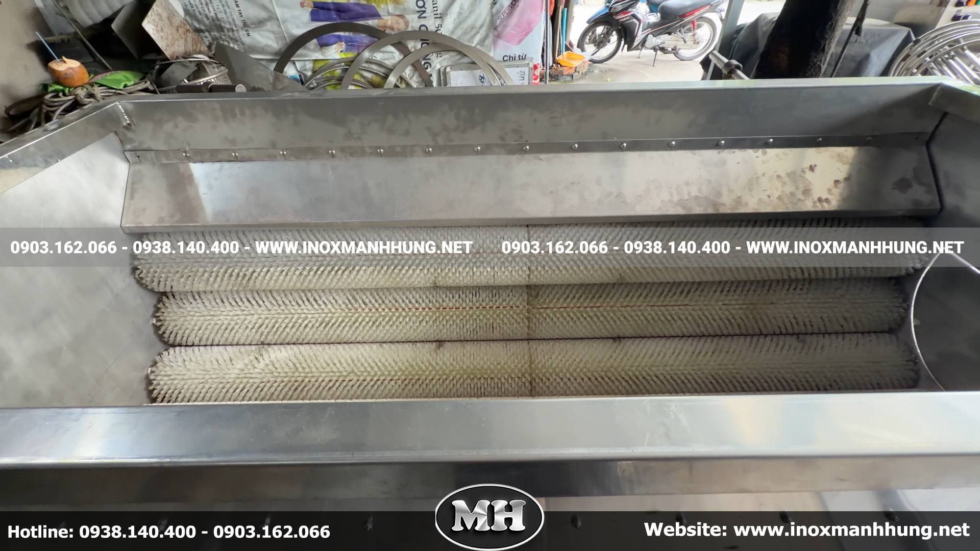 Sự can thiệp của máy rửa và lột vỏ nông sản tạo ra một quy trình chà xát cơ học thông minh