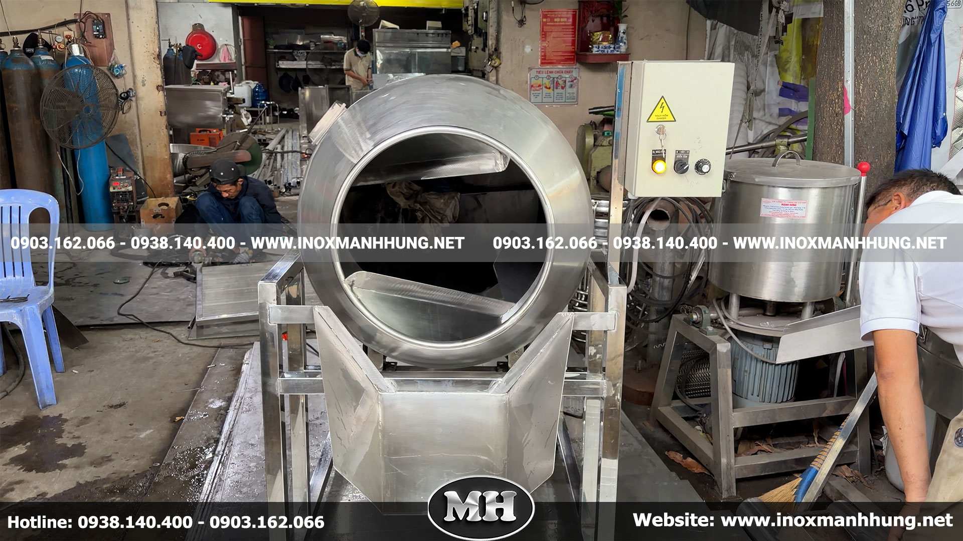 Vì sao nên đầu tư máy tẩm ướp gia vị gà chiên năng suất 100kg?