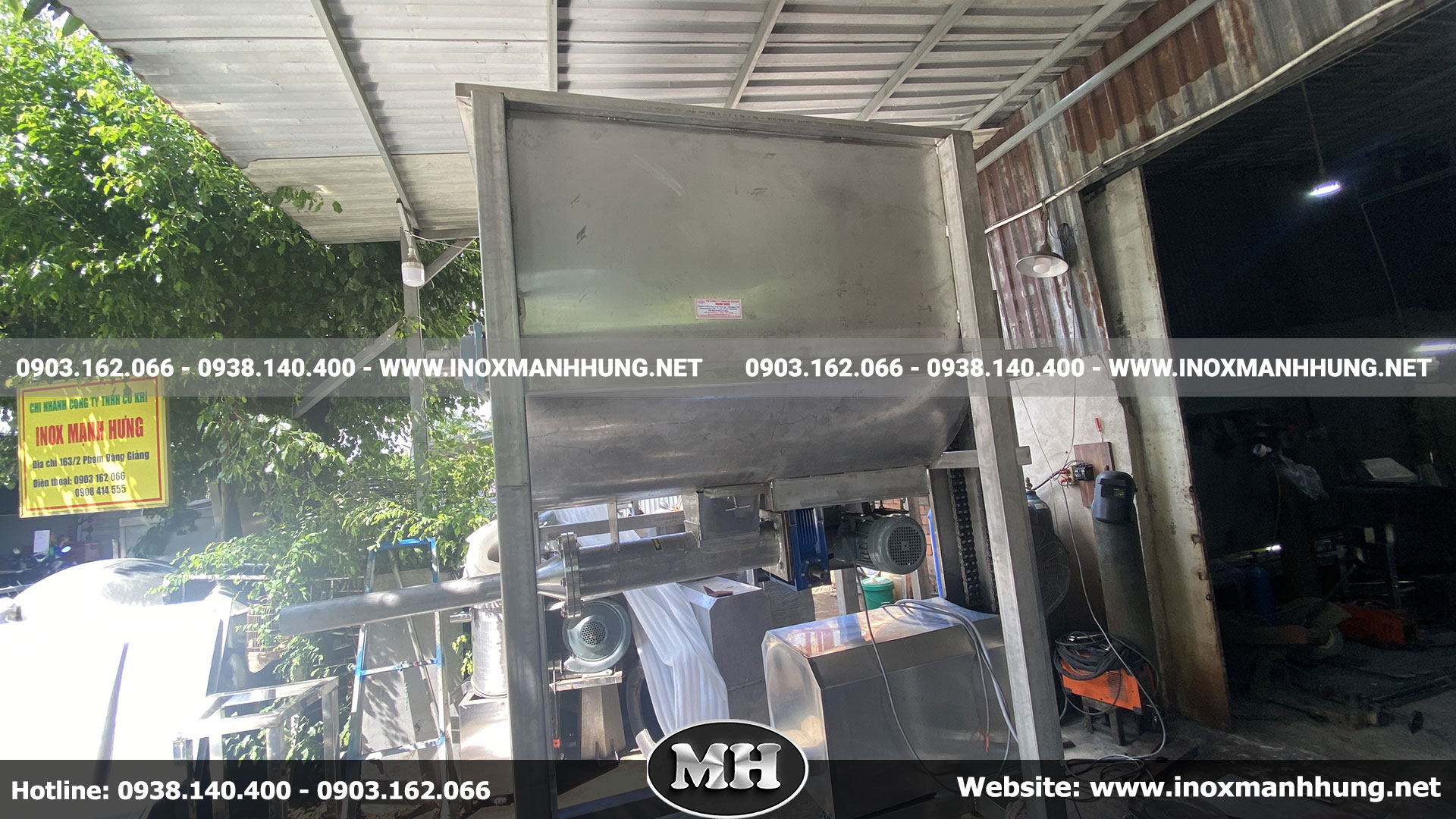 Tại sao nên chọn máy trộn bột keo 1 tấn của Inox Mạnh Hưng ? Tại sao nên chọn máy trộn bột keo 1 tấn của Inox Mạnh Hưng ?