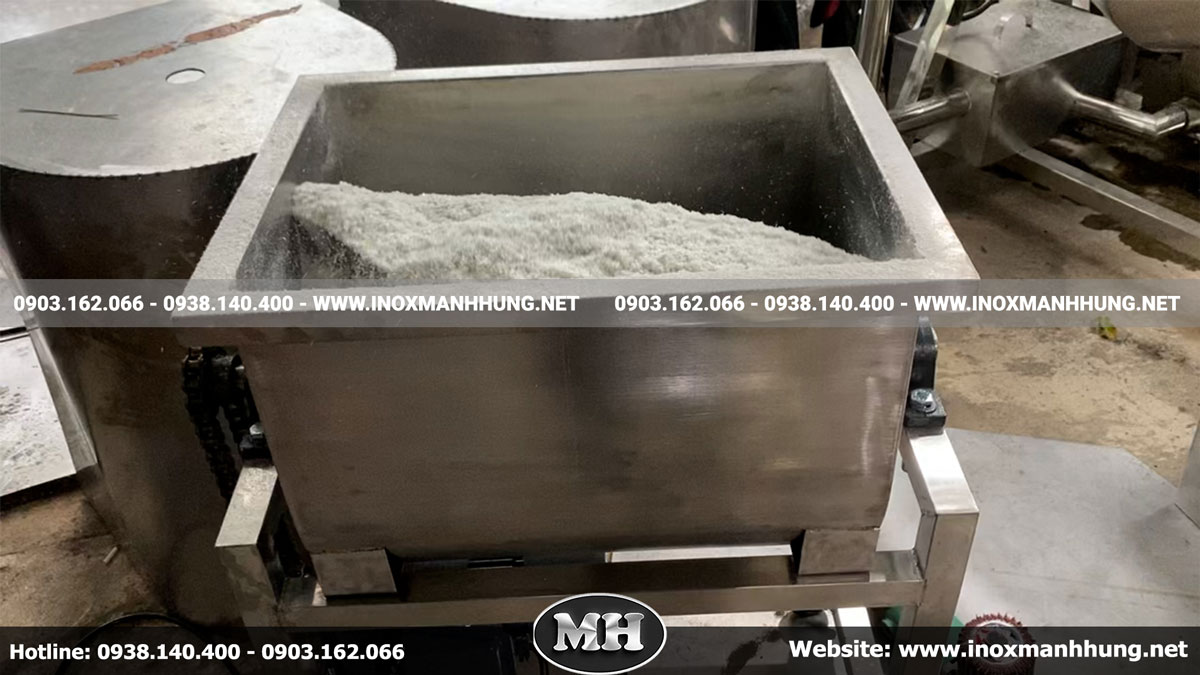 Cấu tạo chi tiết và thông số kỹ thuật của máy trộn bột nằm ngang 40kg Cấu tạo chi tiết và thông số kỹ thuật của máy trộn bột nằm ngang 40kg