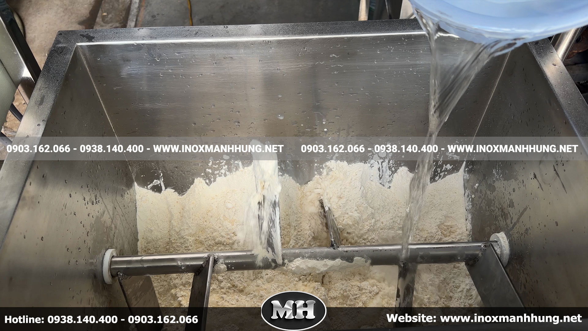 Hướng dẫn vệ sinh và bảo dưỡng máy trộn bột nằm ngang đúng cách