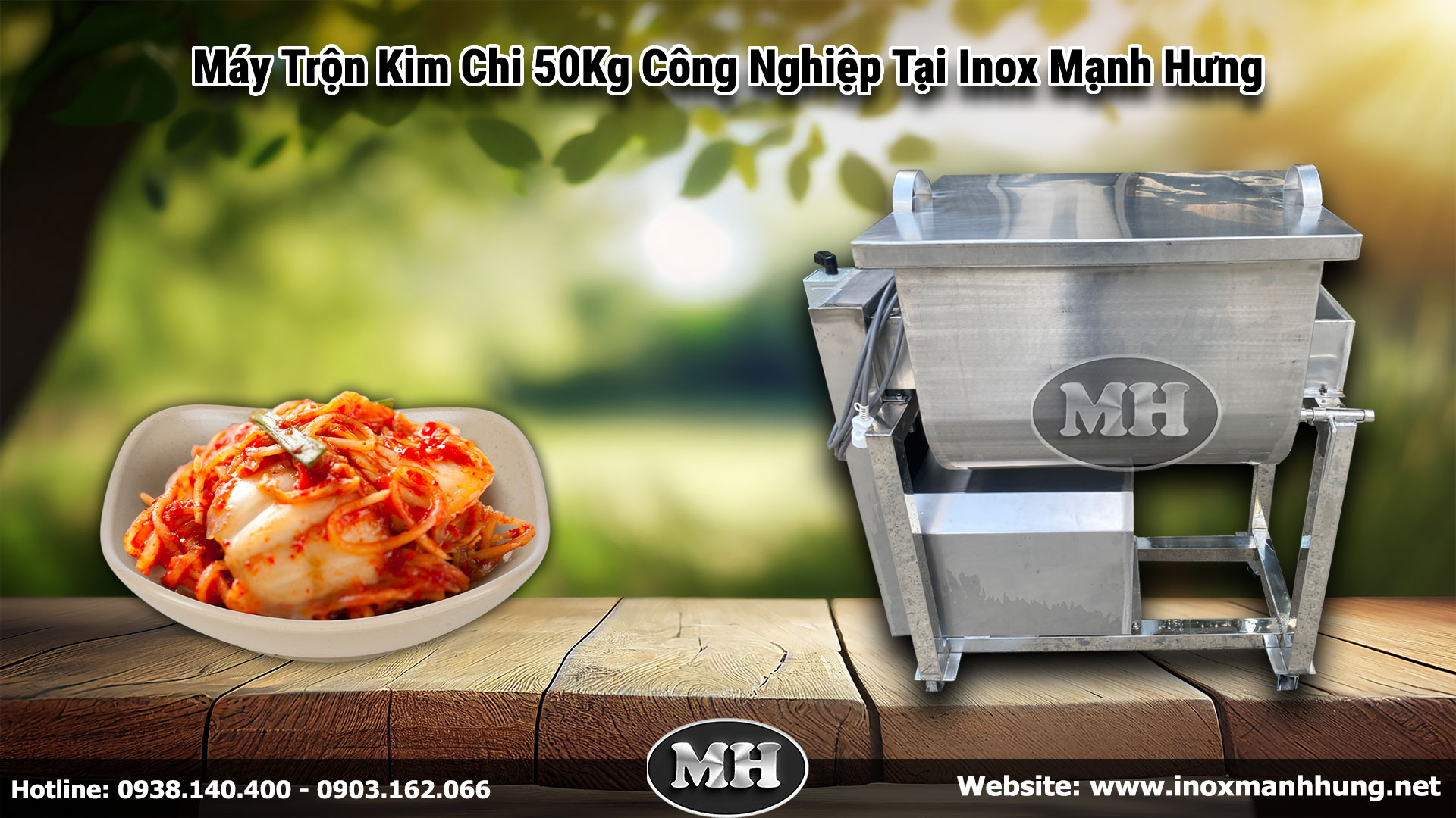 Máy Trộn Kim Chi 50Kg Công Nghiệp Tại Inox Mạnh Hưng Máy Trộn Kim Chi 50Kg Công Nghiệp Tại Inox Mạnh Hưng