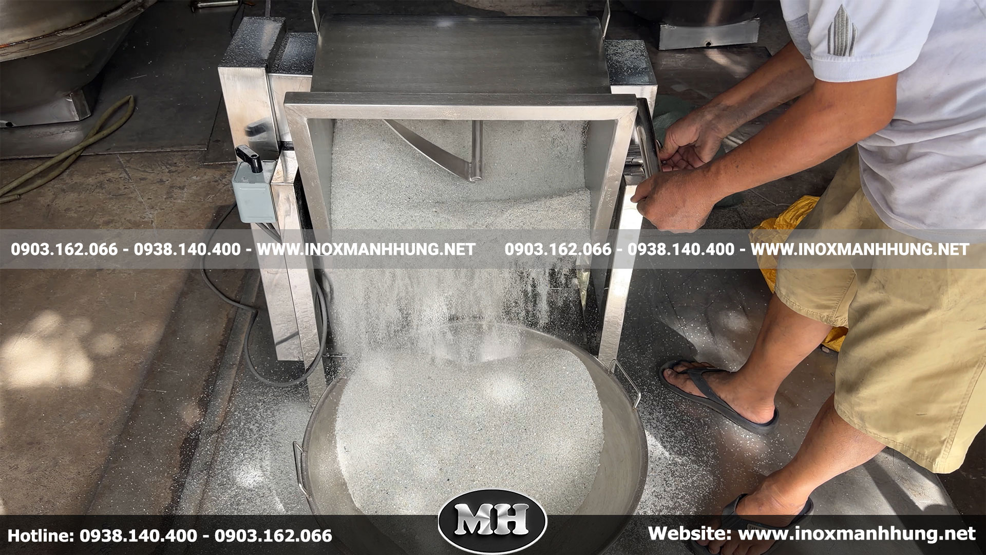 Hướng dẫn vận hành máy trộn thực phẩm nằm ngang mini đúng chuẩn