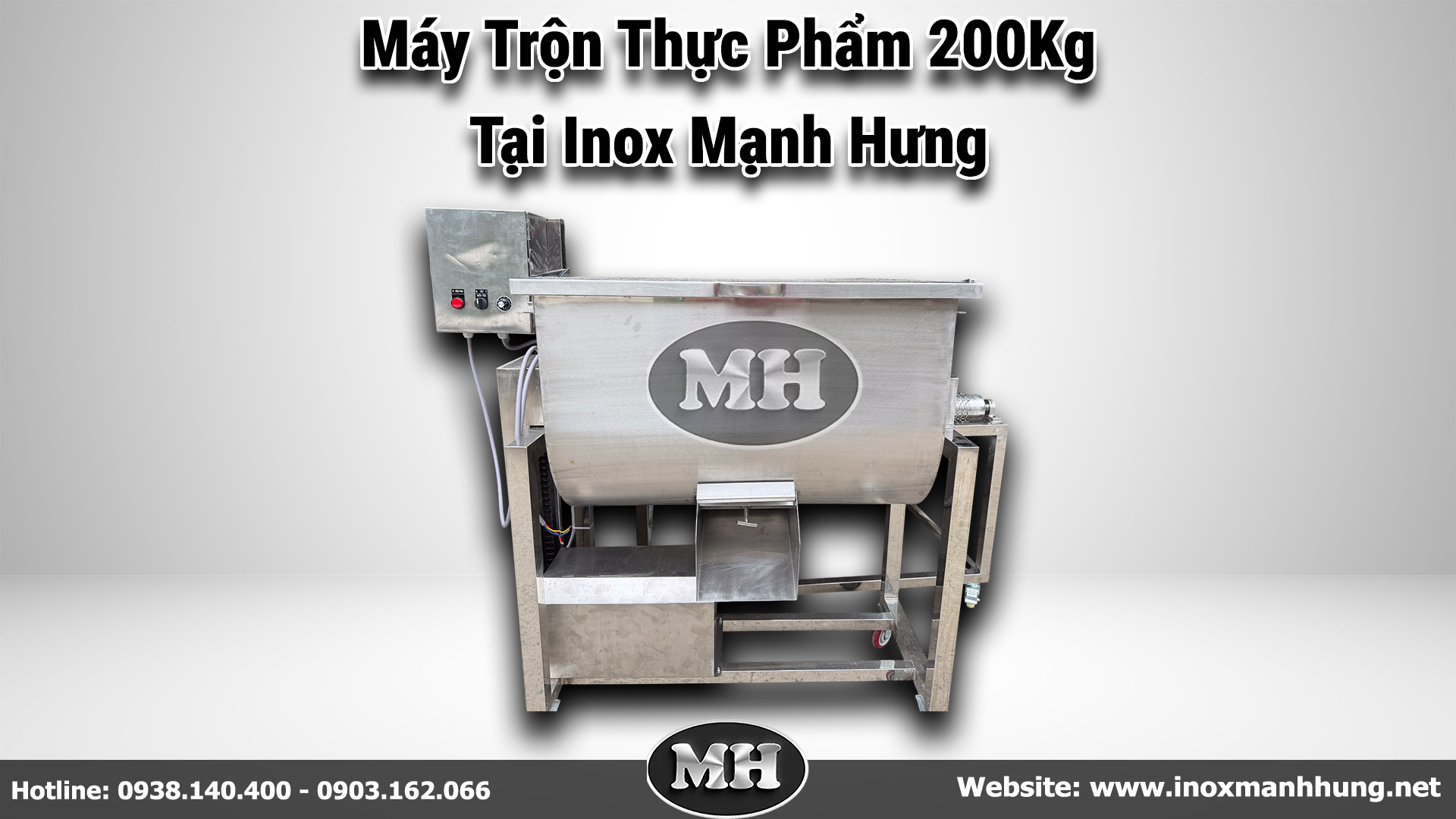 Inox Mạnh Hưng là đơn vị chuyên sản xuất Máy trộn thực phẩm uy tín tại TP.HCM