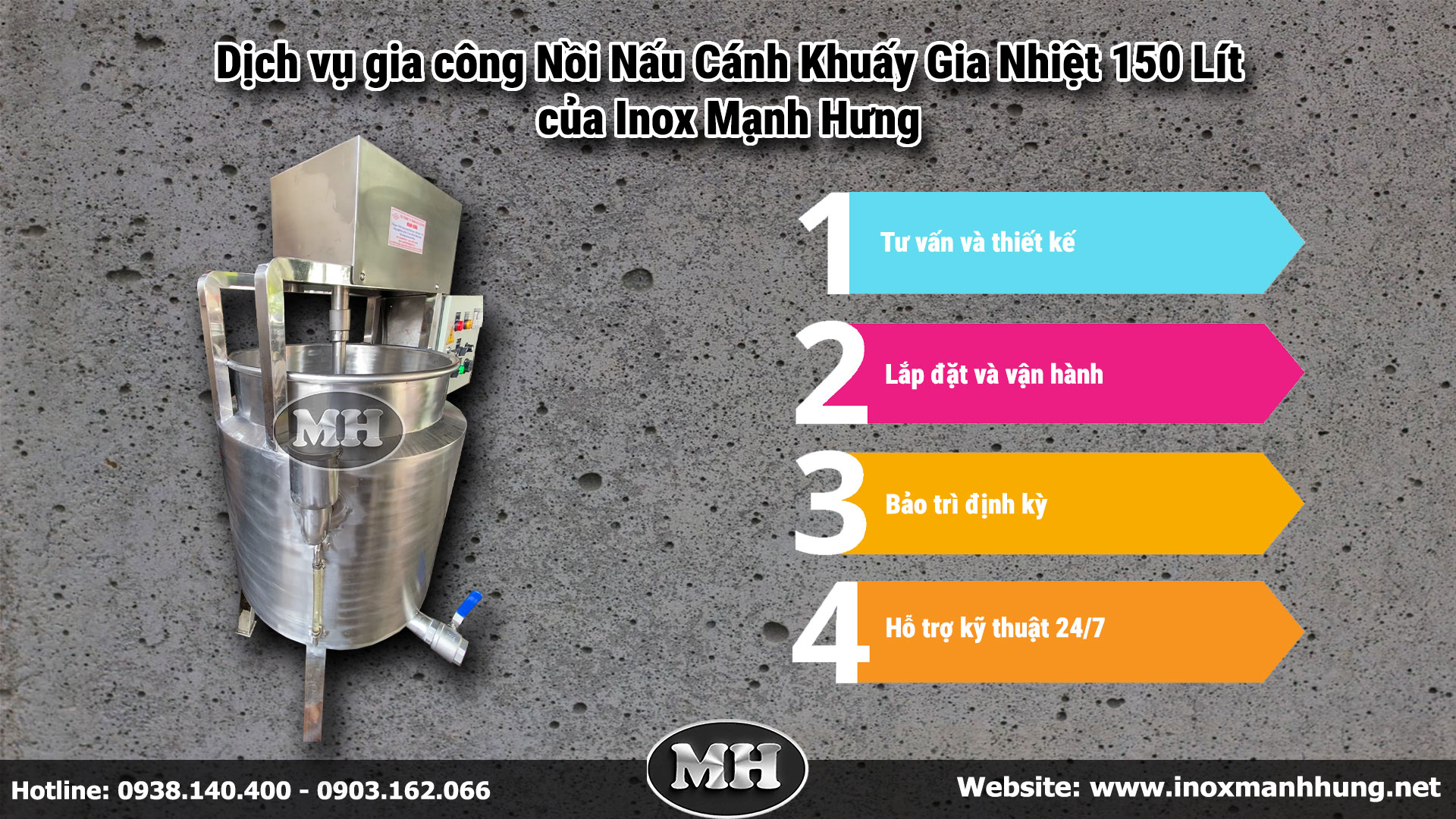 Việc thiết kế nồi nấu cánh khuấy theo yêu cầu tại Inox Mạnh Hưng không chỉ giúp khách hàng sở hữu thiết bị chất lượng mà còn tối ưu hóa chi phí đầu tư, mang lại giá trị lâu dài cho doanh nghiệp Việc thiết kế nồi nấu cánh khuấy theo yêu cầu tại Inox Mạnh Hưng không chỉ giúp khách hàng sở hữu thiết bị chất lượng mà còn tối ưu hóa chi phí đầu tư, mang lại giá trị lâu dài cho doanh nghiệp