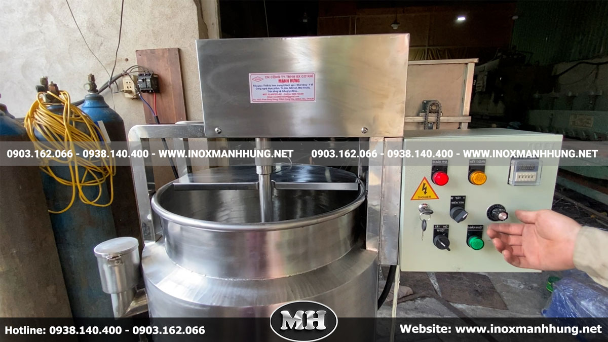 Nồi nấu Tương cà 200 lít: Nâng cao năng suất, đảm bảo chất lượng đồng đều