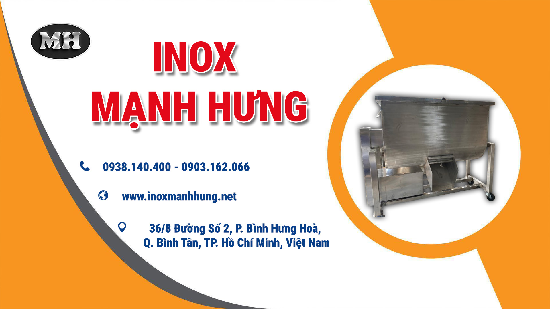 Cách thức liên hệ Inox Mạnh Hưng