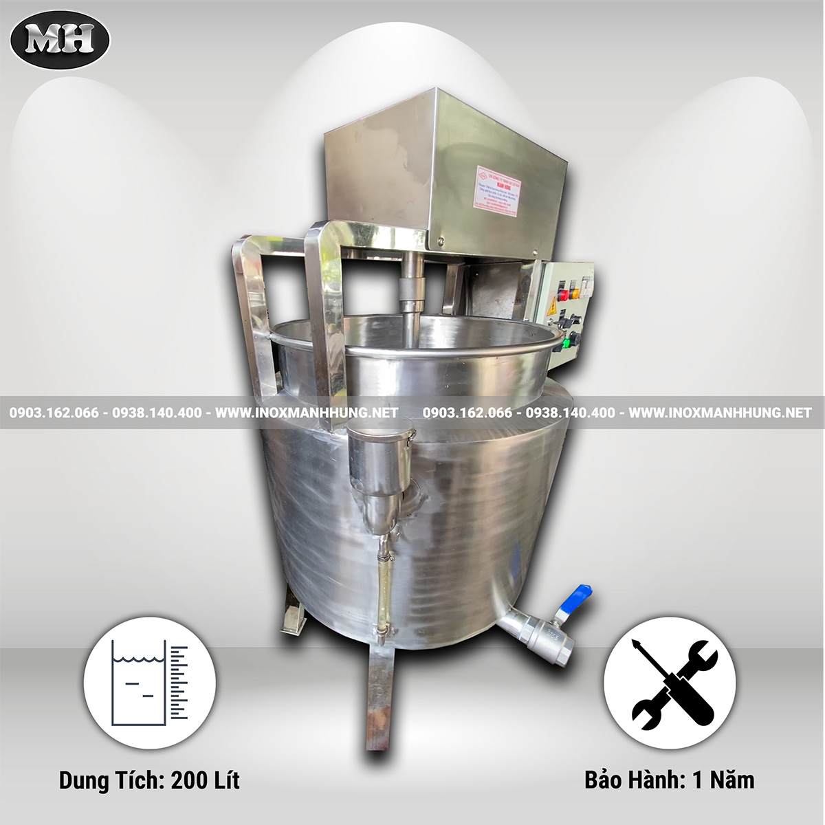 Nồi Nấu Tương Cà 200 Lít Nồi Nấu Tương Cà 200 Lít