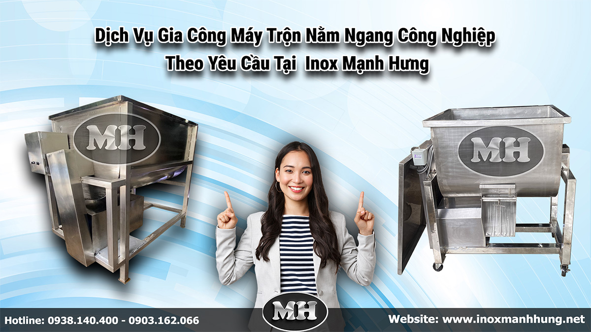 Gia Công Máy Trộn Nằm Ngang Công Nghiệp Theo Yêu Cầu Gia Công Máy Trộn Nằm Ngang Công Nghiệp Theo Yêu Cầu