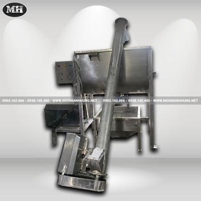 Bộ Cấp Liệu (Vít Tải) Và Máy Trộn Công Nghiệp 500Kg
