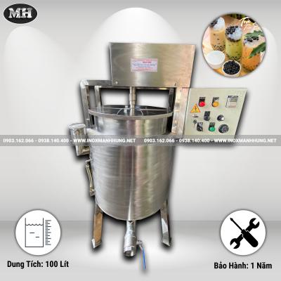 Nồi Nấu Trà Sữa Công Nghiệp Có Cánh Khuấy 100 Lít Nồi Nấu Trà Sữa Công Nghiệp Có Cánh Khuấy 100 Lít