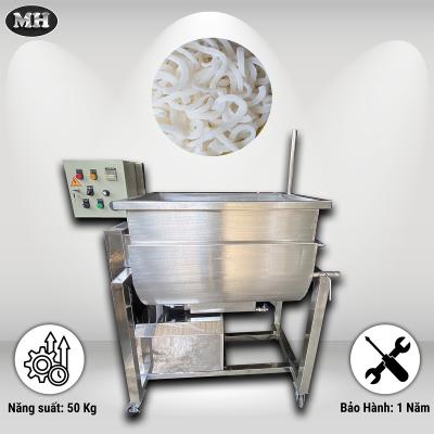 Máy Trộn Gia Nhiệt Sên Mứt Dừa 50Kg