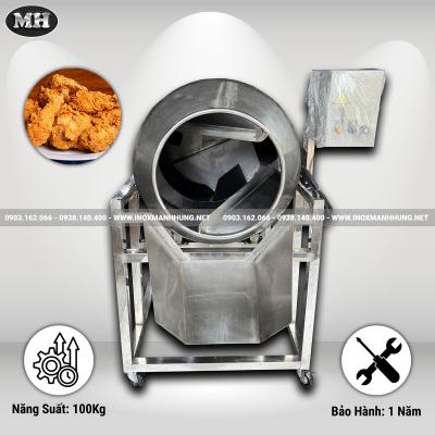 Máy Tẩm Ướp Gia Vị Gà Chiên - Năng Suất 100Kg