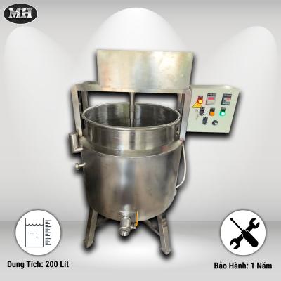 Nồi Nấu Gia Nhiệt Có Cánh Khuấy 200 Lít