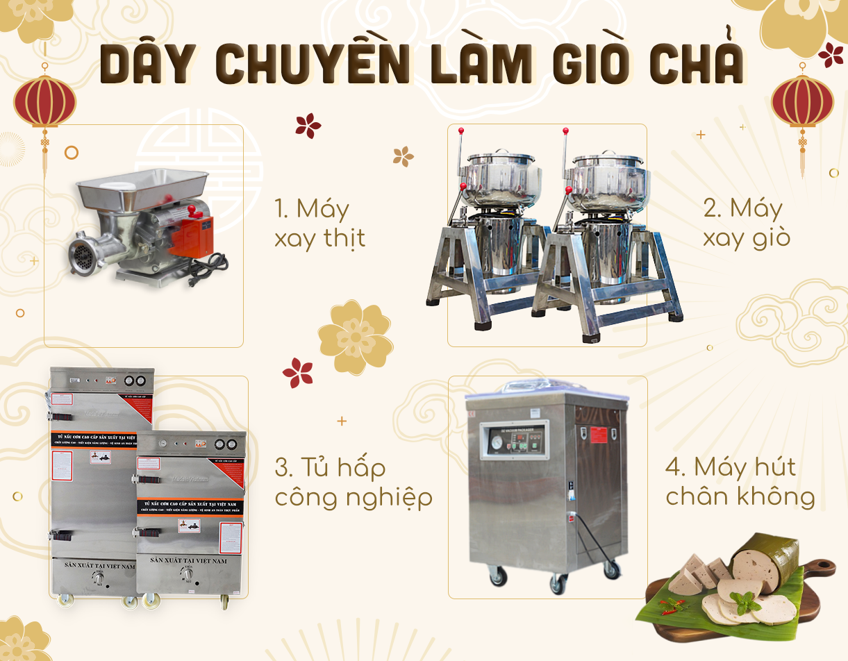 Dây Chuyền Làm Chả Giò Dây Chuyền Làm Chả Giò