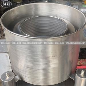 Máy Vắt Ly Tâm Tách Nước 30 Lít Làm Khô Nguyên Liệu Cá, Vụn Cá