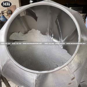 Máy Trộn Lồng Quay 50Kg Bột Bánh Bao