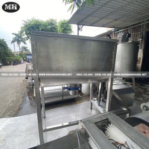 Bộ Cấp Liệu (Vít Tải) Và Máy Trộn Công Nghiệp 500Kg