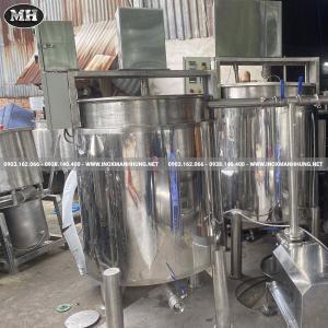 Bồn Khuấy Tương Ớt 500 Lít Bồn Khuấy Tương Ớt 500 Lít