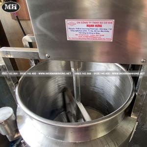 Nồi Nấu Cánh Khuấy Gia Nhiệt 150 Lít Nồi Nấu Cánh Khuấy Gia Nhiệt 150 Lít