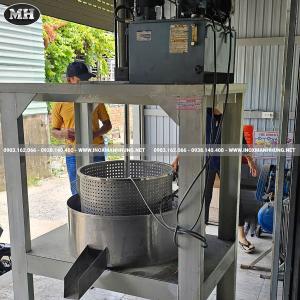 Máy Ép Dược Liệu 2 Lớp - Ép Thân Lá Cây