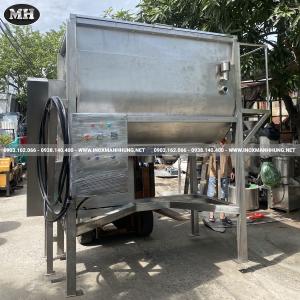 Máy Sấy Hạt Nhựa Gia Nhiệt Và Bộ Cấp Xả Liệu Công Suất 1 Tấn