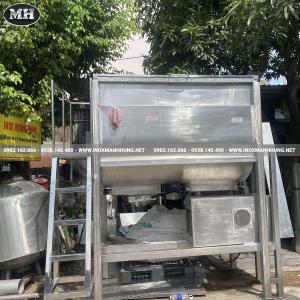 Máy Sấy Hạt Nhựa Gia Nhiệt Và Bộ Cấp Xả Liệu Công Suất 1 Tấn