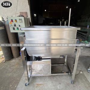 Máy Trộn Gia Nhiệt Sên Mứt Dừa 50Kg