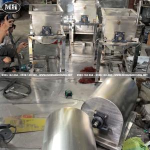 Máy Trộn Mini Nằm Ngang 10Kg - 15Kg - 20Kg