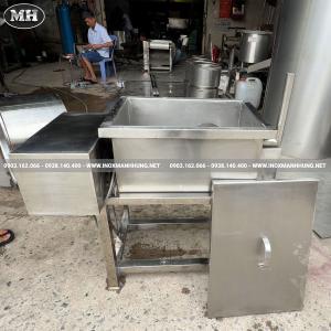 Máy Trộn Mini Nằm Ngang 10Kg - 15Kg - 20Kg