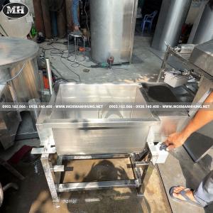 Máy Trộn Mini Nằm Ngang 10Kg - 15Kg - 20Kg