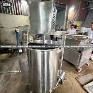 Bồn Khuấy Kết Hợp Bộ Bơm Hút Xả Liệu