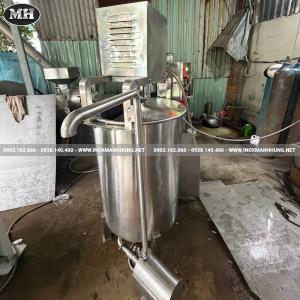 Bồn Khuấy Kết Hợp Bộ Bơm Hút Xả Liệu
